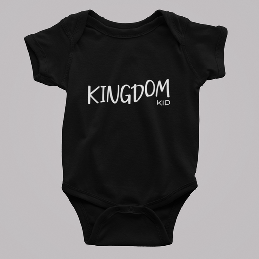 Baby Unisex Short Sleeve Onesie (No Crown)