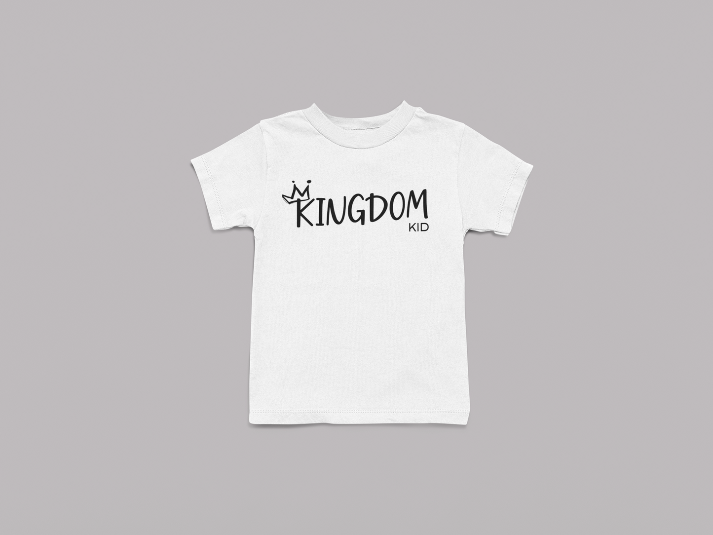 Toddler Unisex Short Sleeve T Shirt (Crown)